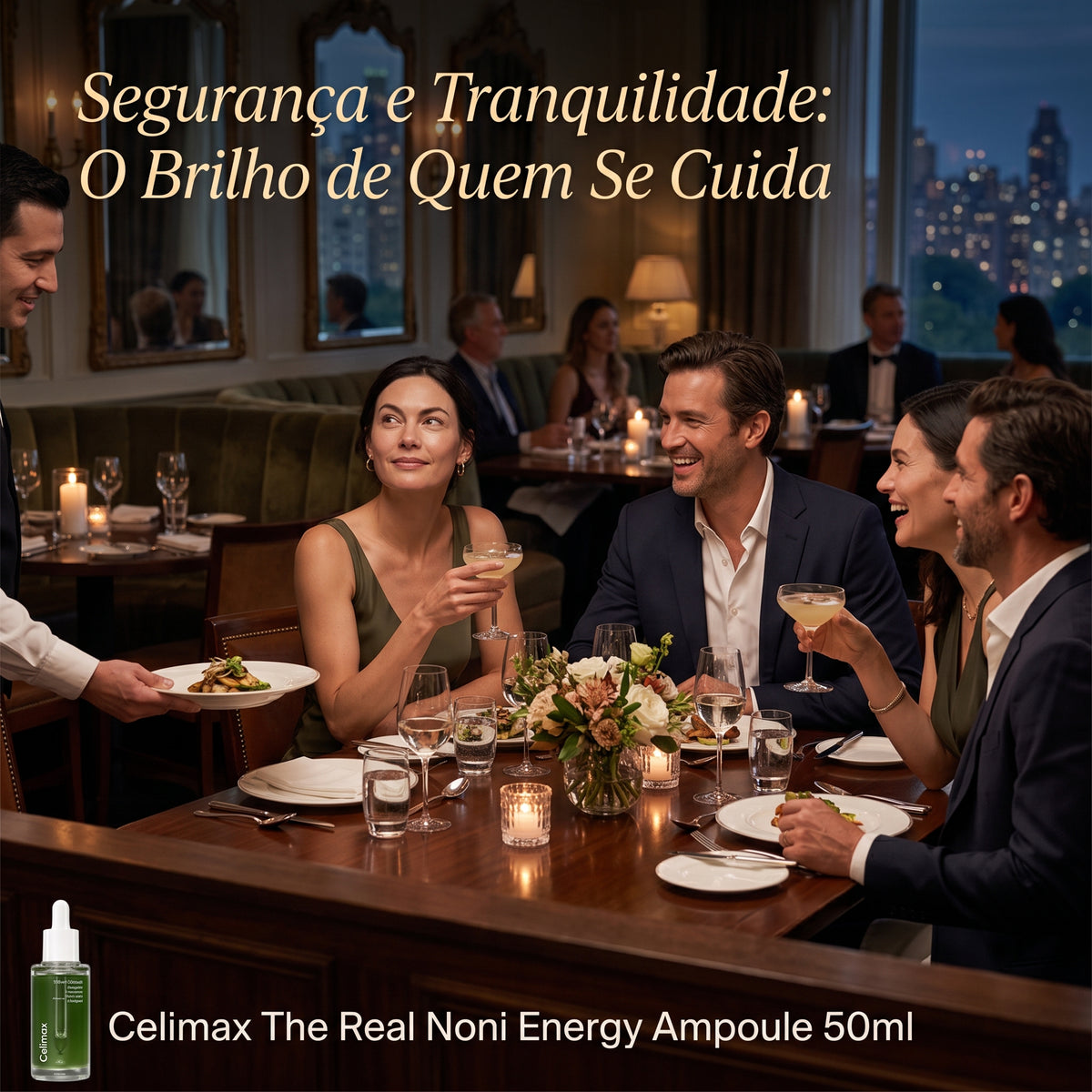 Celimax The Real Noni Energy Ampoule 50ml – Sérum Facial Hidratante e Revitalizante
Extrato de Noni para uma pele mais hidratada, luminosa e revitalizada.