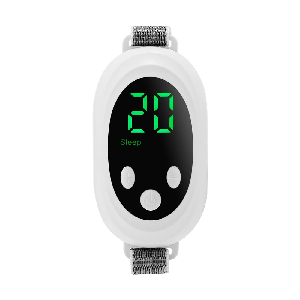 Pulseira Inteligente Relaxante por Microcorrente | 2 Modos e 20 Intensidades | Recarregável USB-C | Auxilia no Relaxamento e Bem-Estar