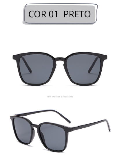 ÓCULOS DE SOL VINTAGE - CHARME E ELEGÂNCIA COM LEVEZA E CONFORTO