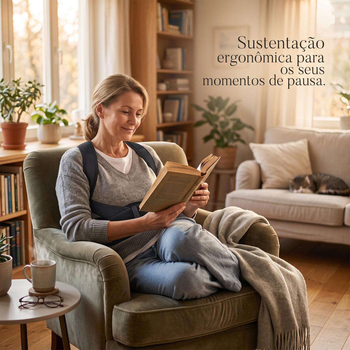 Suporte Ergonômico de Sustentação – Mais Conforto e Autonomia para o Seu Dia a Dia