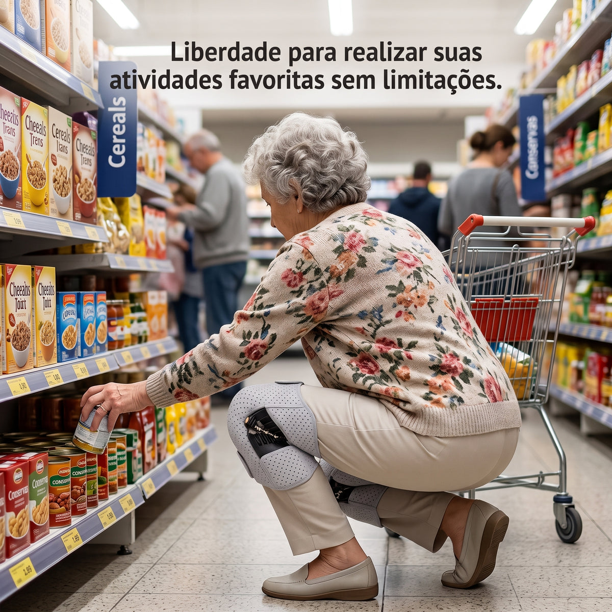 Joelheira de Sustentação Power Lift com Tecnologia de Rebote – Suporte Esportivo de Alto Desempenho