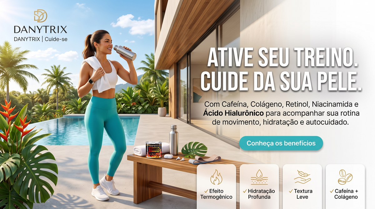 Creme Termogênico Caffeine Hot Cream YUITIKUE: Ação Firmadora, Hidratação Profunda e Potencializador de Treino – Tecnologia com Colágeno e Retinol