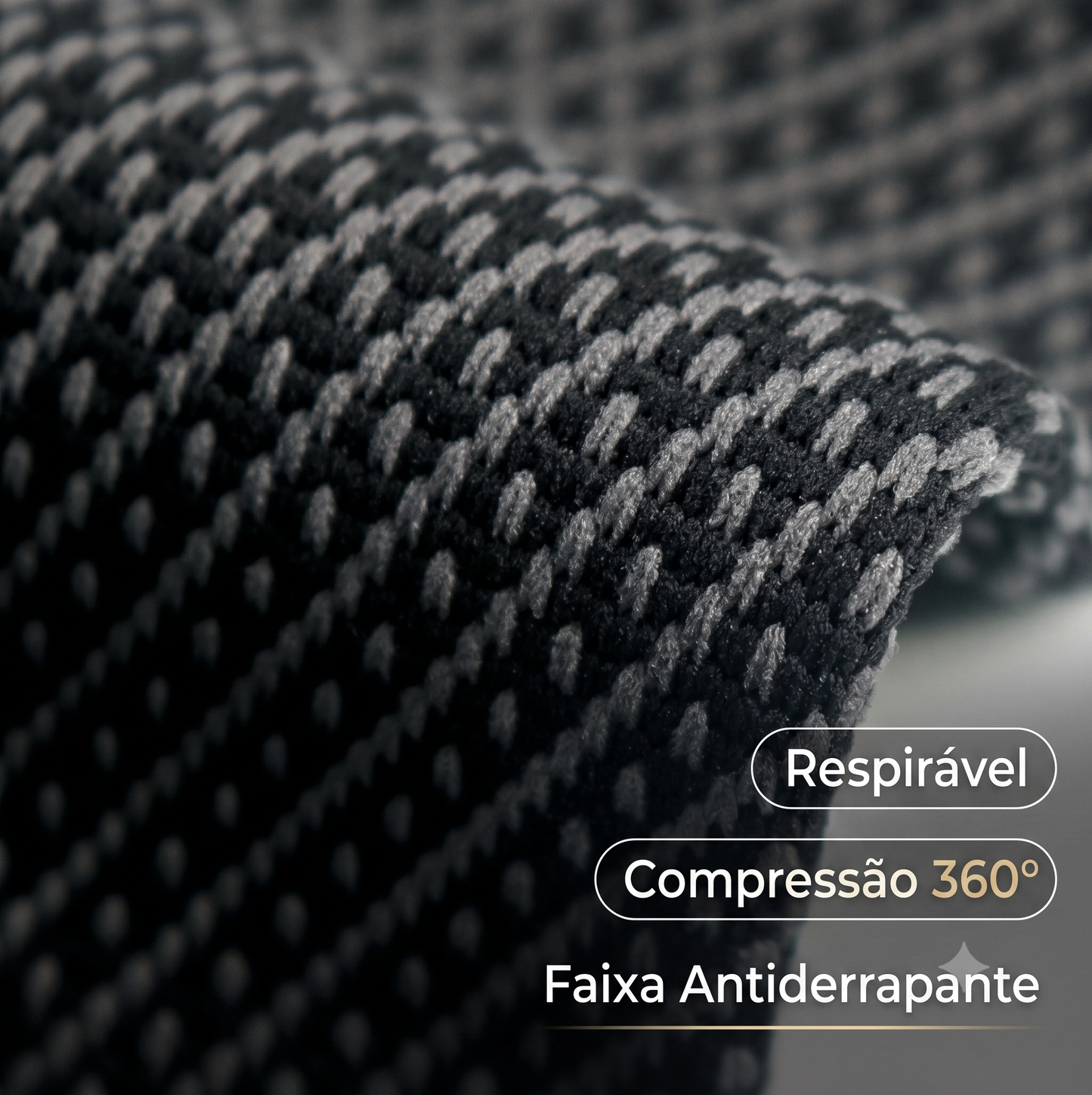 Joelheira de Compressão Esportiva - Preto e Verde - Alta Elasticidade e Suporte