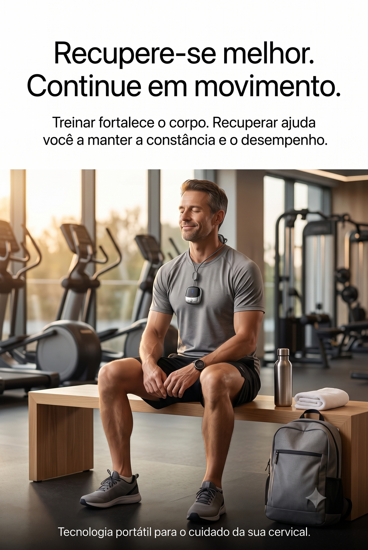 Massageador de Pescoço Portátil: Alívio de Tensões, Compressão Quente e Estimulação Muscular – Conforto Relaxante Onde Você Estiver