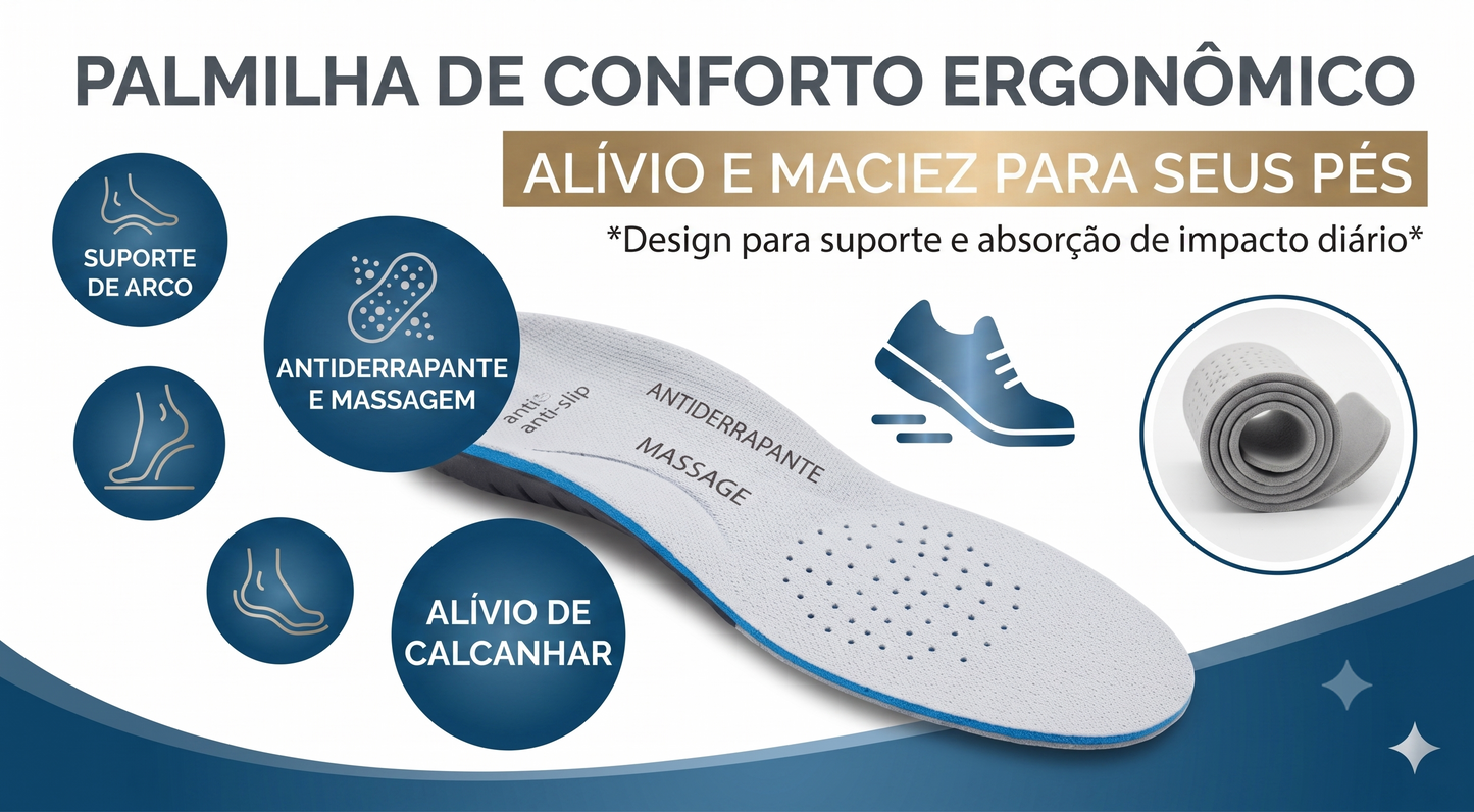 Sapatos de Enfermagem Ortopédico em Couro Legítimo – Conforto, Respirabilidade e Solado Antiderrapante