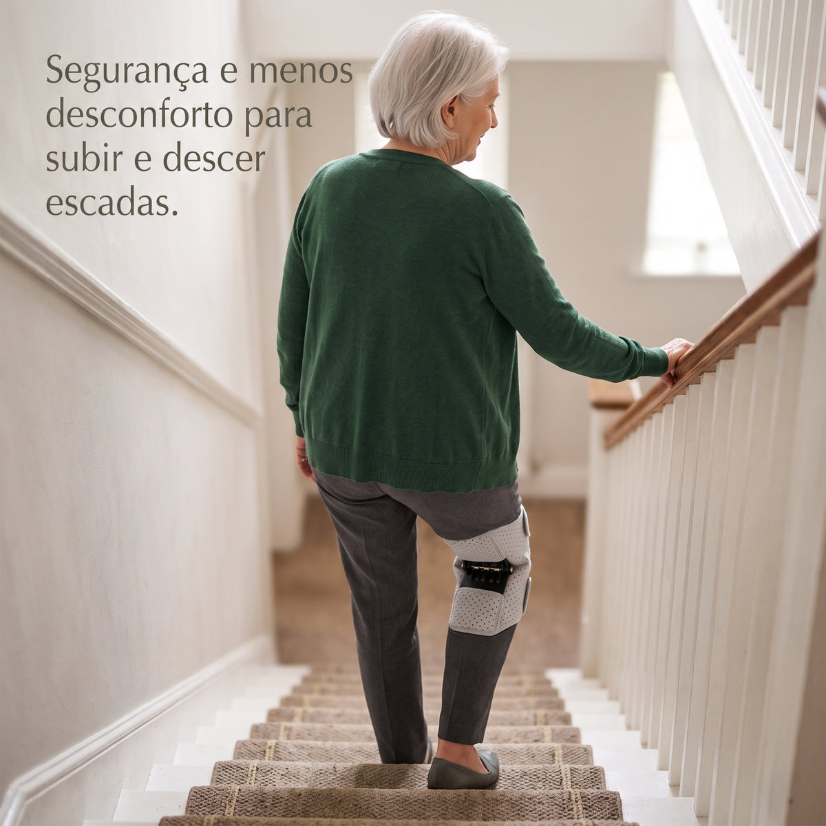 Joelheira de Sustentação Power Lift com Tecnologia de Rebote – Suporte Esportivo de Alto Desempenho