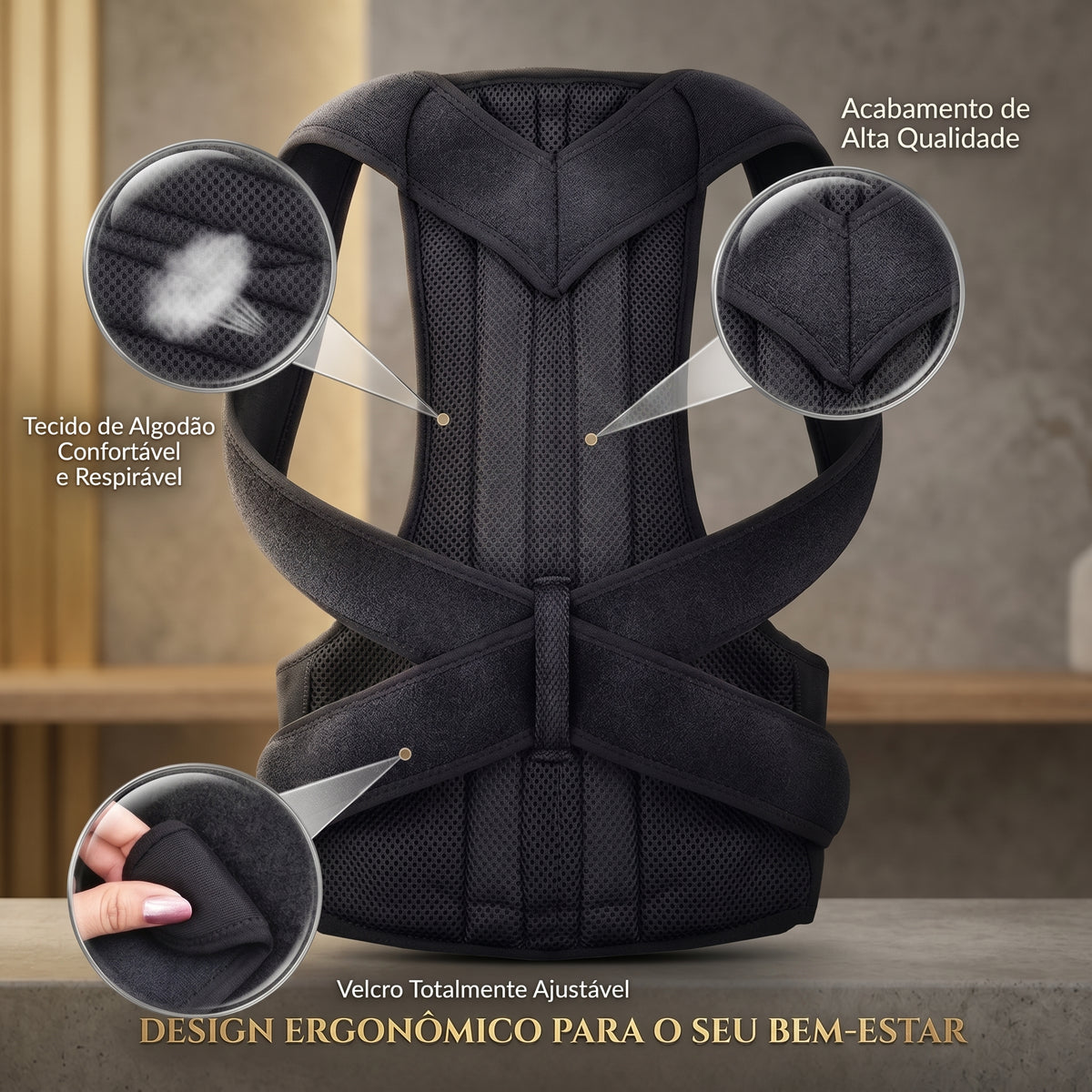 Suporte Ergonômico de Sustentação – Mais Conforto e Autonomia para o Seu Dia a Dia