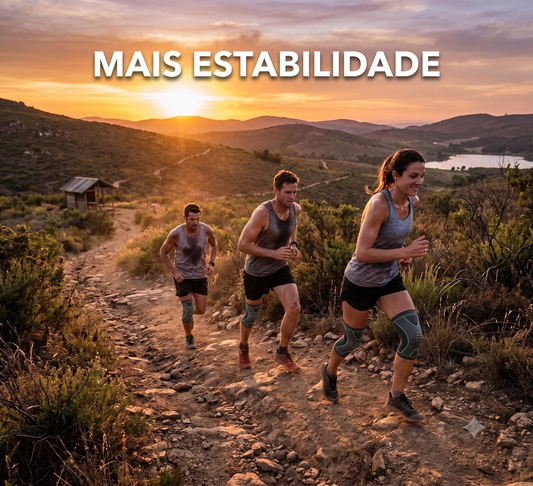 Joelheira de Compressão Esportiva - Preto e Verde - Alta Elasticidade e Suporte