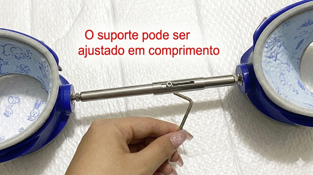 Órtese de Abdução para Quadril Infantil – Ajustável, Confortável e Segura para Displasia