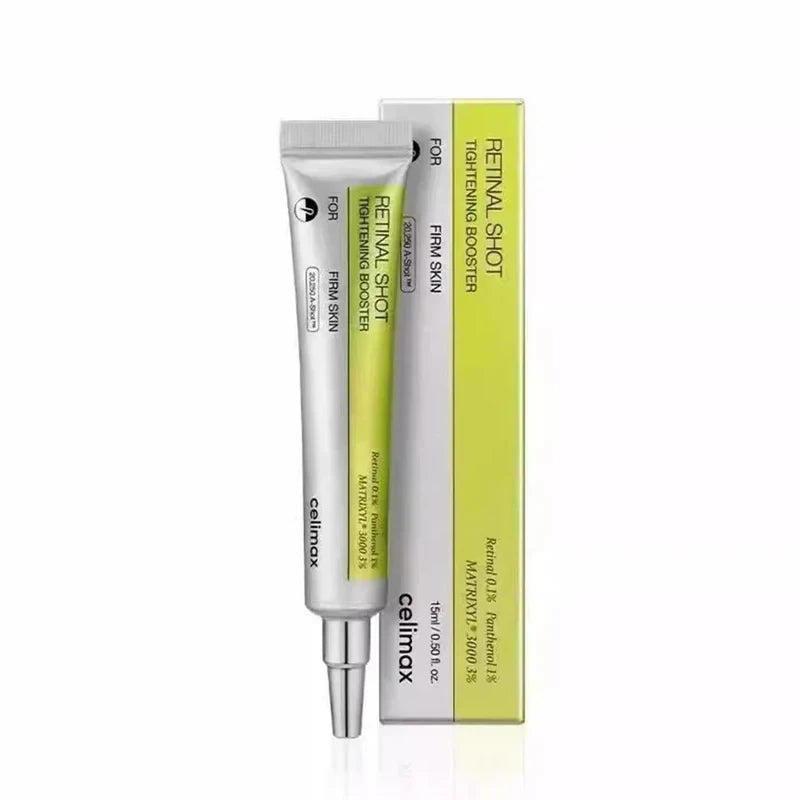 Booster Facial Anti-Idade K-Beauty – Celimax Retinol Firming Enhancer para Firmeza e Textura 15ml