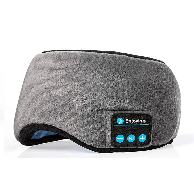 Máscara de Dormir 3D com Fone Bluetooth Integrado – Durma Melhor com Sua Música Favorita