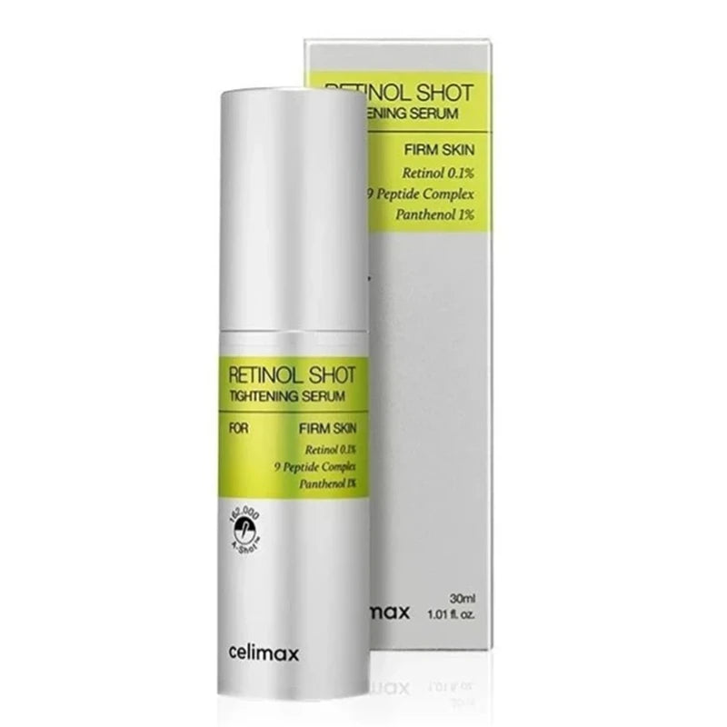 Booster Facial Anti-Idade K-Beauty – Celimax Retinol Firming Enhancer para Firmeza e Textura 15ml