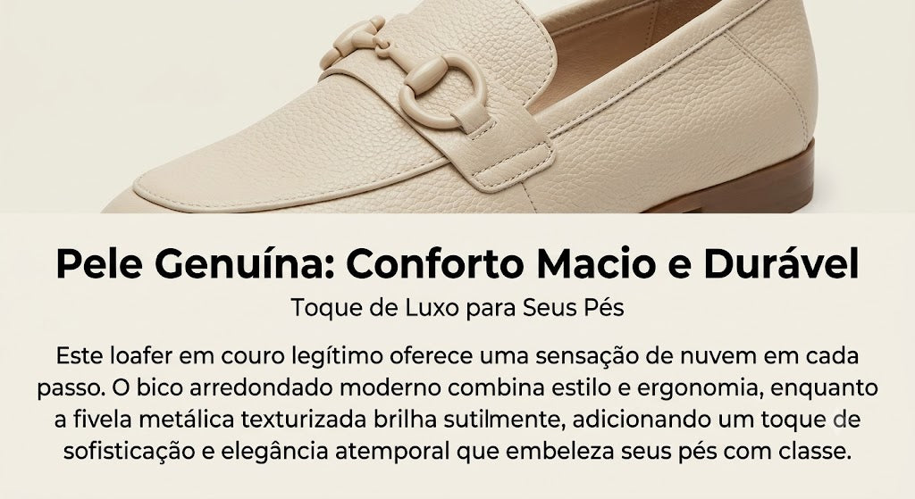 Sapato Feminino Conforto Absoluto: Design Casual, Antiderrapante e Versátil – Leveza e Elegância para o seu Dia a Dia