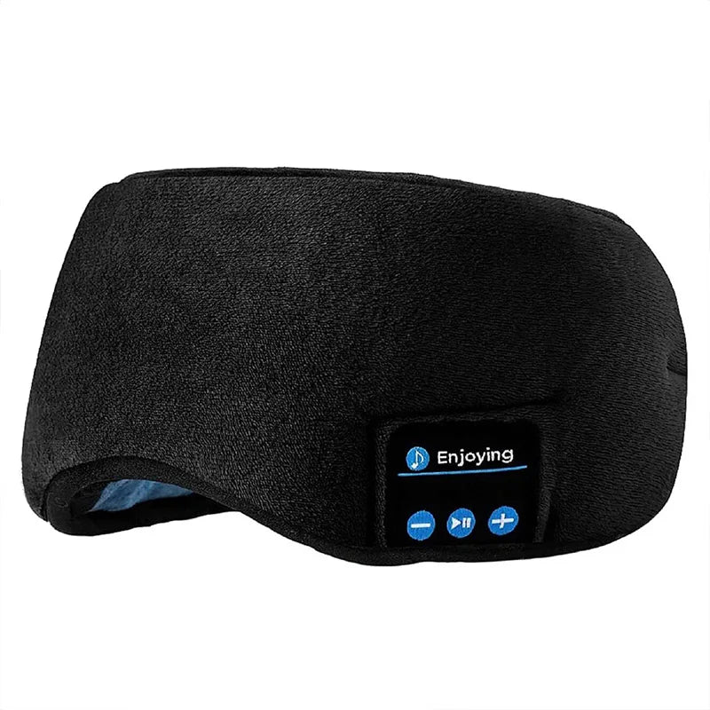 Máscara de Dormir 3D com Fone Bluetooth Integrado – Durma Melhor com Sua Música Favorita
