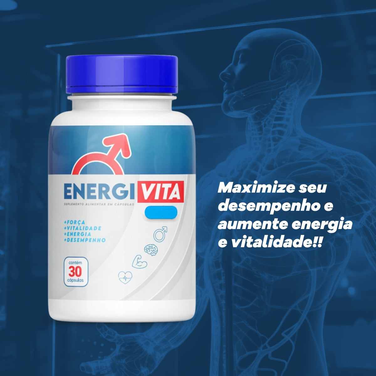 Energi Vita Suplemento 30 cápsulas