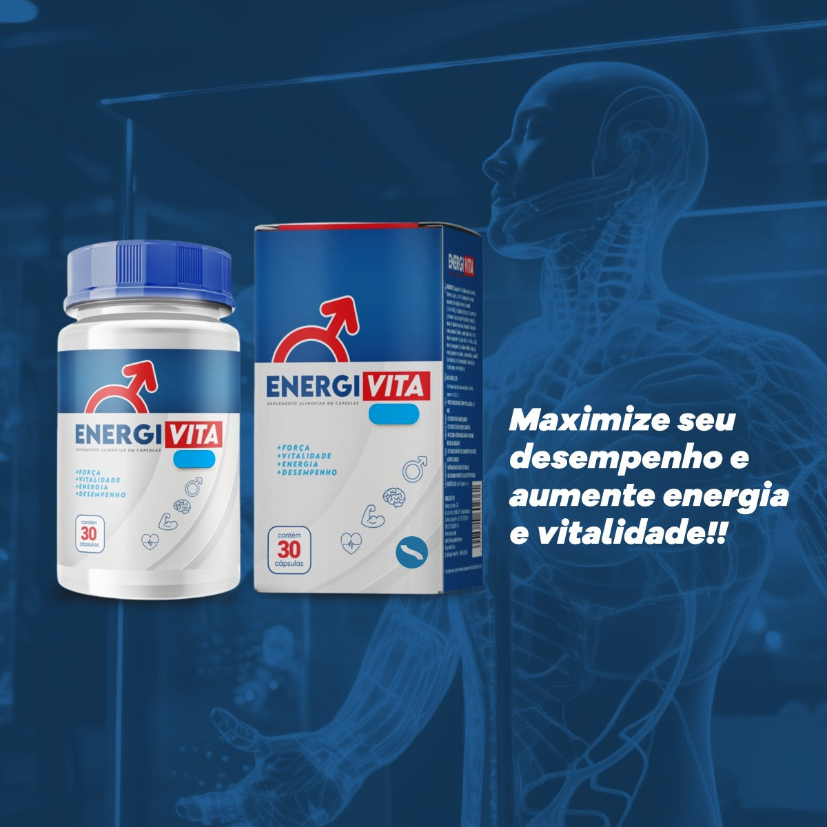 Energi Vita Suplemento 30 cápsulas
