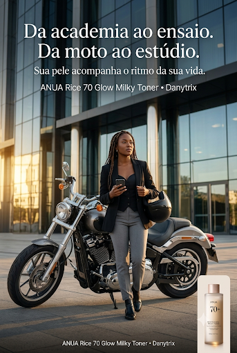 ANUA Rice 70 Glow Milky Toner 250ml – Tônico Facial Hidratante e Iluminador
Com 70% de extrato de arroz e niacinamida para uma pele hidratada, macia e naturalmente luminosa.